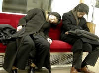 Sleeping On The Subway 18